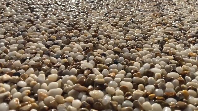 Жемчужная галька (3-5 мм.). Каменный ковёр WonderStone