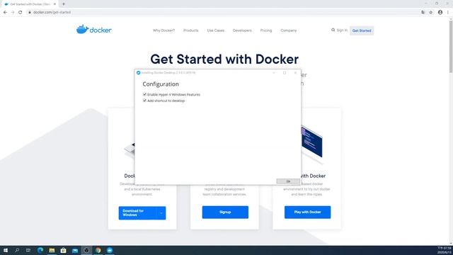 在 Windows10 系統上安裝Docker смотреть онлайн