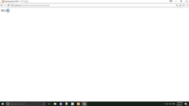 php tutorial in hindi part 20 Multiple Array in PHP смотреть онлайн