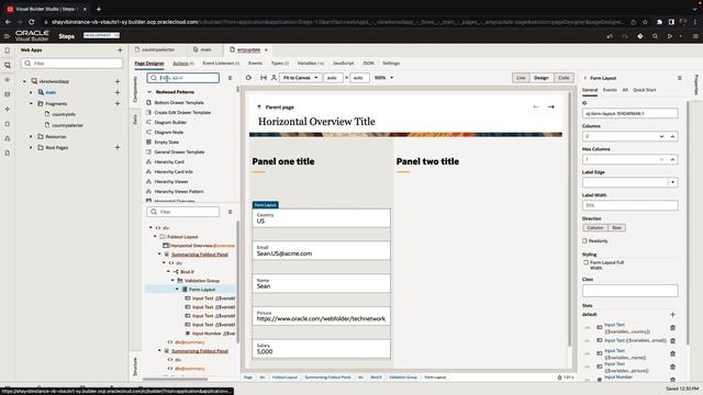 Creating and Using Fragments in Oracle Visual Builder смотреть онлайн