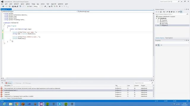 C# Hello [Name] смотреть онлайн