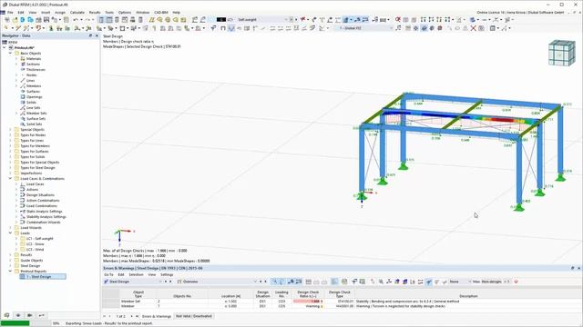 [EN] Printout Report in RFEM 6 смотреть онлайн