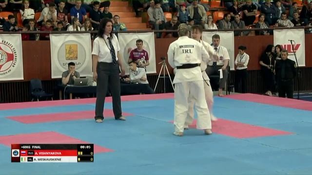 Anna Vishnyakova Russia-Aneta Meskauskiene Ireland