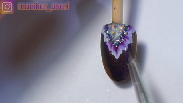 Маникюр 2018. Дизайн ногтей ПЕРО ПАВЛИНА смотреть онлайн