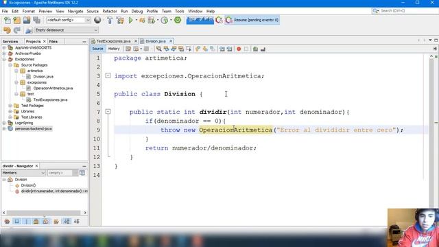 132 . Curso de Java II Excepciones - Excepciones personalizadas y uso de (throws - throw) смотреть онлайн