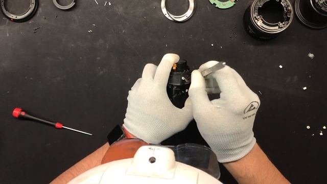 How to repair Canon lens EF 24-70mm f/2.8L II USM - exchange iris motor смотреть онлайн