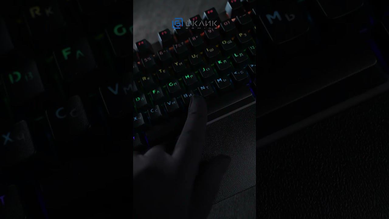 1460068 Keyboard Оклик 935G RAGNAR mechanical black USB Multimedia for gamer LED 3 смотреть онлайн