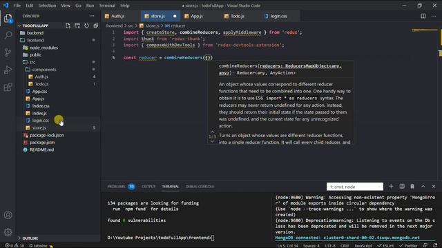 Build a MERN Project - React + Redux + Node.js + Express + MongoDB || Full Stack | PART 1 смотреть онлайн