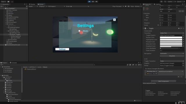 49 -  Add toggles and sliders