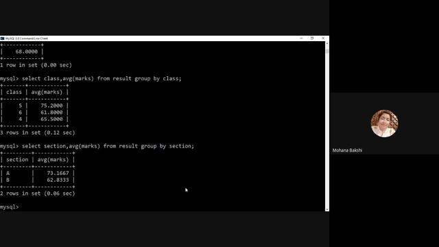 GROUP BY, ORDER BY, HAVING CLAUSE IN MYSQL смотреть онлайн