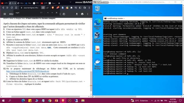 partie4 : Cluster Hadoop avec Docker +TP HDFS смотреть онлайн