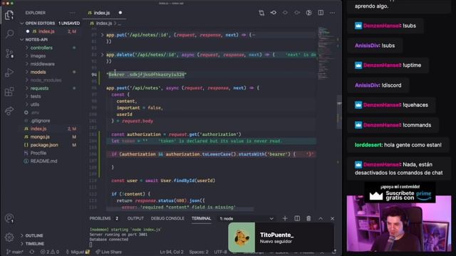JSON Web Tokens ? - Asegura tu Express API fácilmente (Full Stack JavaScript Bootcamp) смотреть онлайн
