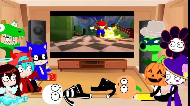 (HALLOWEEN SPECIAL) Fandom & My OCS React to Mario React to Spooky Memes But Dies In Halfway Throug смотреть онлайн