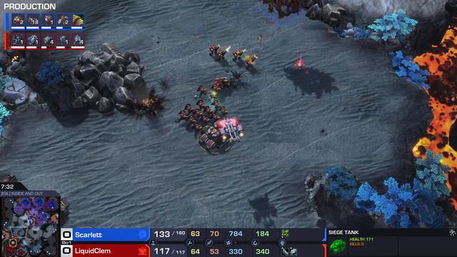 Starcraft 2: Inside and Out SCARLETT V LiquidClem : Game 3 смотреть онлайн