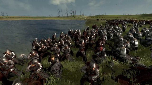 ELVEN COALITION TAKES ON THE DWARVES! - Dawnless Days Total War Multiplayer Battle смотреть онлайн