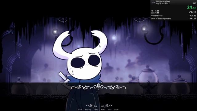 Hollow Knight: Plague of Debauchery Any% No Skip in 28.30 [WR] смотреть онлайн
