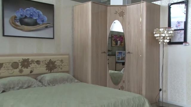 Спальный гарнитур Венеция дуб сонома КМК смотреть онлайн