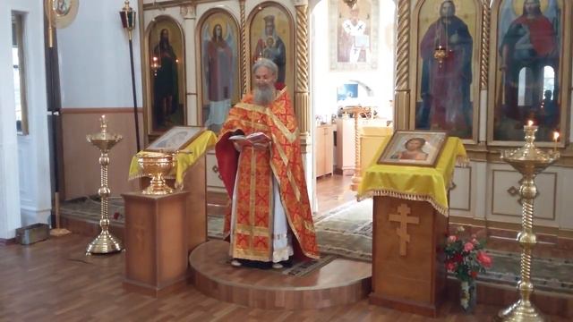 Проповедь в день св.апостолов Петра и Павла (12.07.2017) смотреть онлайн