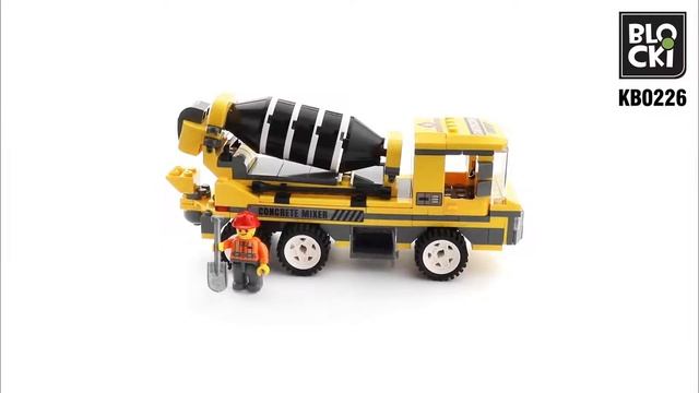 Stavebnice Blocki míchačka Lego kompatibilní смотреть онлайн