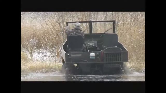 6. Вездеход "Камыш" 6х6. Выезд из воды смотреть онлайн