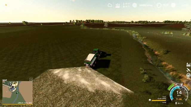 Finishing our farm setup and spreading lime on the MN Millennial Farmer Map by Mappers Paradise! смотреть онлайн