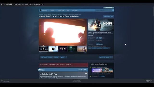 EA Access en STEAM смотреть онлайн