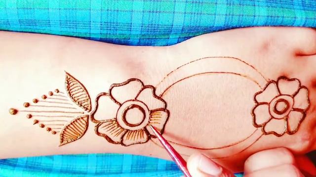 Latest Unique Easy Stylish mehndi designs for back hand | Amazing Jewellery mehndi designs 2019 смотреть онлайн