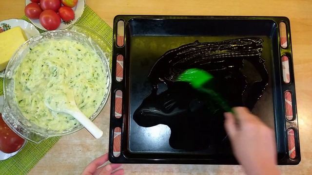 Пицца из кабачков, вкуснее не бывает, все просят добавки смотреть онлайн