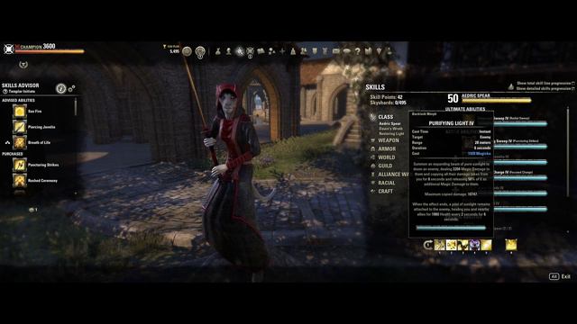 500k GOLD GIVEAWAY! *OP NON CP MAGICKA TEMPLAR BUILD* - Elder Scrolls Online - "The Patch of Plar" смотреть онлайн