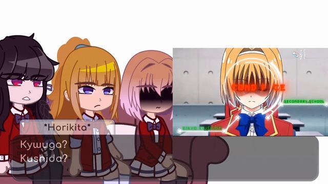 || Classroom of the elite react || Part 5 || Gacha Club || смотреть онлайн