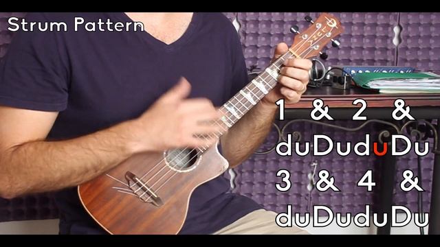 I'm Yours - Jason Mraz - Easy Beginner Song Ukulele Tutorial смотреть онлайн