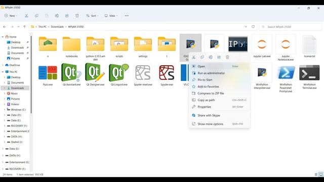 Python: Easiest way to download, install/setup and use python (WinPython Tutorial) смотреть онлайн