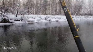 Хариус Зимой На Летние Удочки! Сумасшедший клёв под Новый Год!