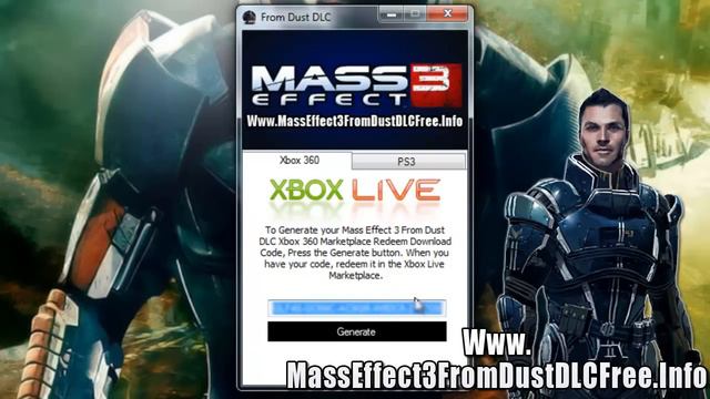 Get Free Mass Effect 3 From Dust DLC Code - Tutorial смотреть онлайн
