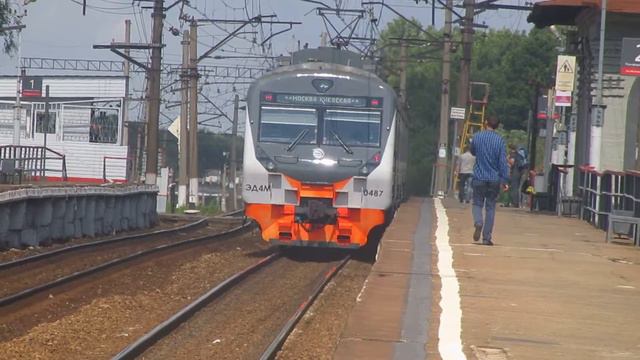 ЭД4М-0487 платформа Зосимова Пустынь смотреть онлайн