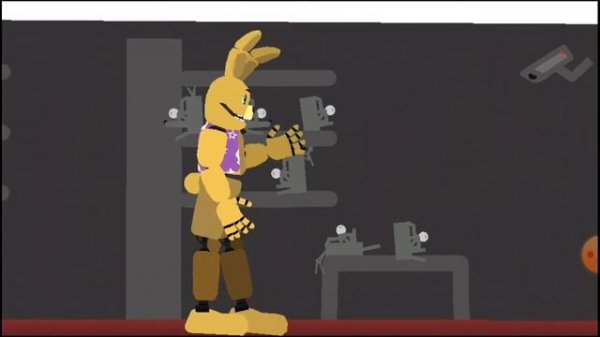 как одеть костюм spring bonnie ?