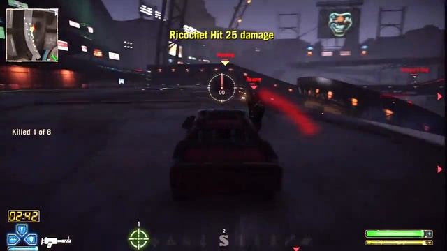 Twisted Metal PS3 Gameplay - Endurance Battle - Black Rock Stadium | WikiGameGuides смотреть онлайн