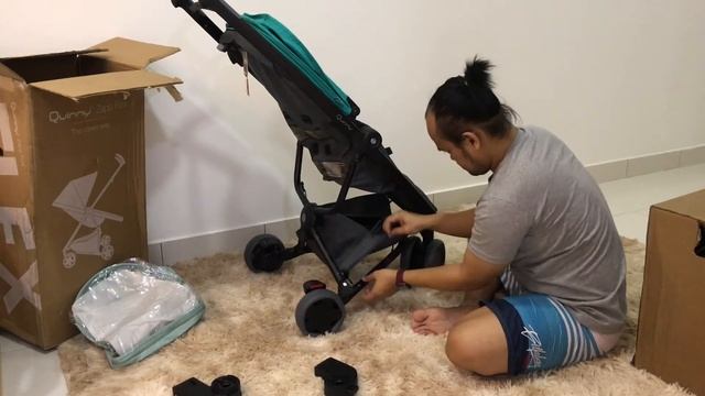 Unboxing Quinny Zapp Flex Stroller & Maxi Cosi Cabriofix Car Seat