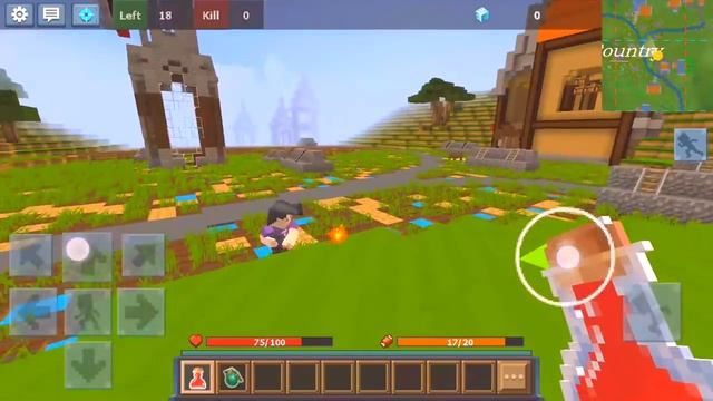 Самый необычный PUBG на телефоне в Майнкрафт ПЕ? — Blocky Mods смотреть онлайн