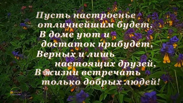 Красивое и нежное поздравление с днем рождения смотреть онлайн