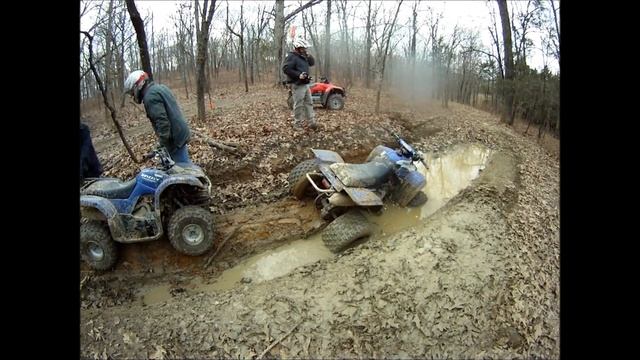 Yamaha warrior stuck in the mud смотреть онлайн