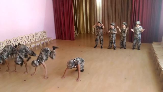 Танец на 23 февраля "Граница" смотреть онлайн