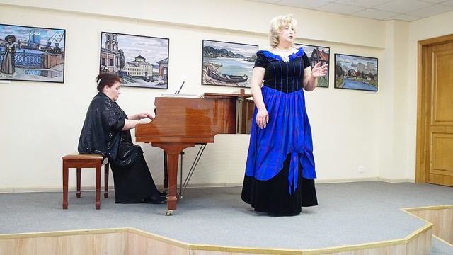 02 Беллини ария Эльвиры из оперы "Пуритане". Галина Перфильева, Людмила Калинина.MOV