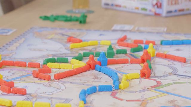 Hoe speel je het bordspel Ticket to Ride - Speluitleg смотреть онлайн