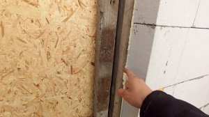 Ворота в гараж из  листов ОSB