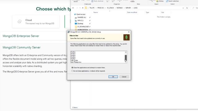 Install Mongo Community DB Into Windows 10 смотреть онлайн