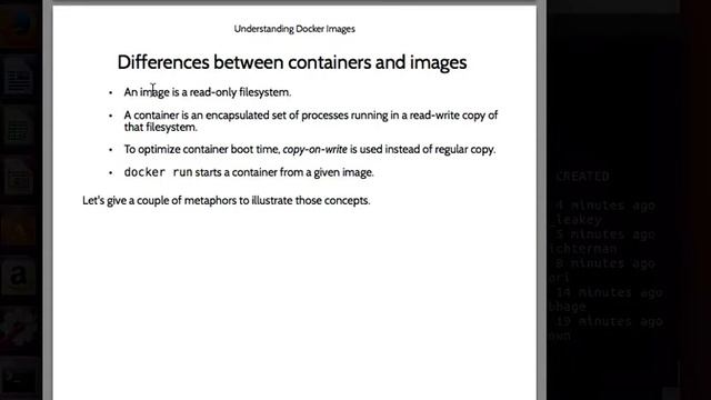 Docker Training 7/29: Docker Image vs Container смотреть онлайн