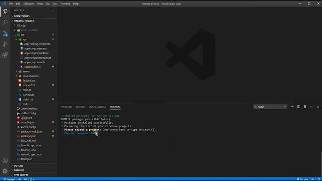 02- Angular, Firebase, Material, Yarn, - INSTALLATION смотреть онлайн