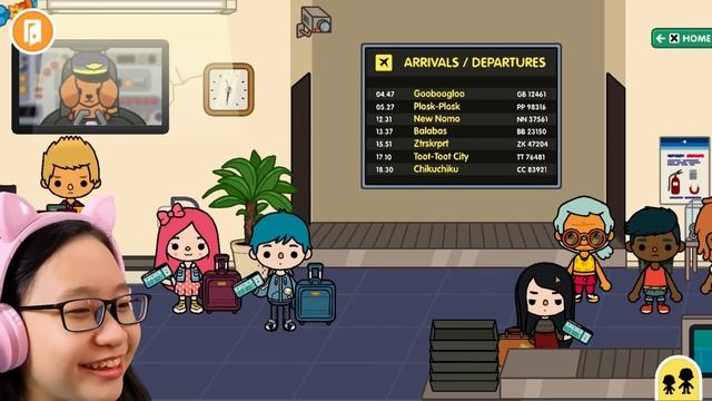 Toca Life World - The AIRPORT!!! - We are going to SOME PLACE NICE... смотреть онлайн