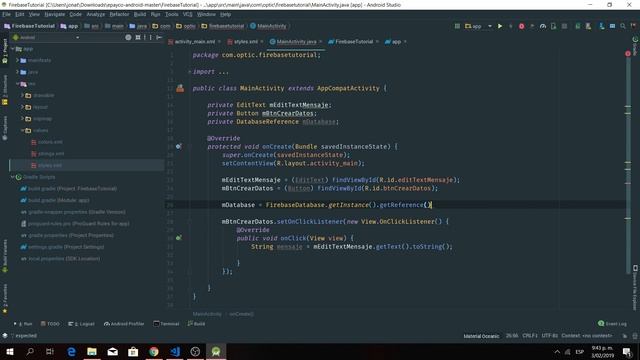 Firebase android - Creacion de datos en Realtime Database #1 смотреть онлайн